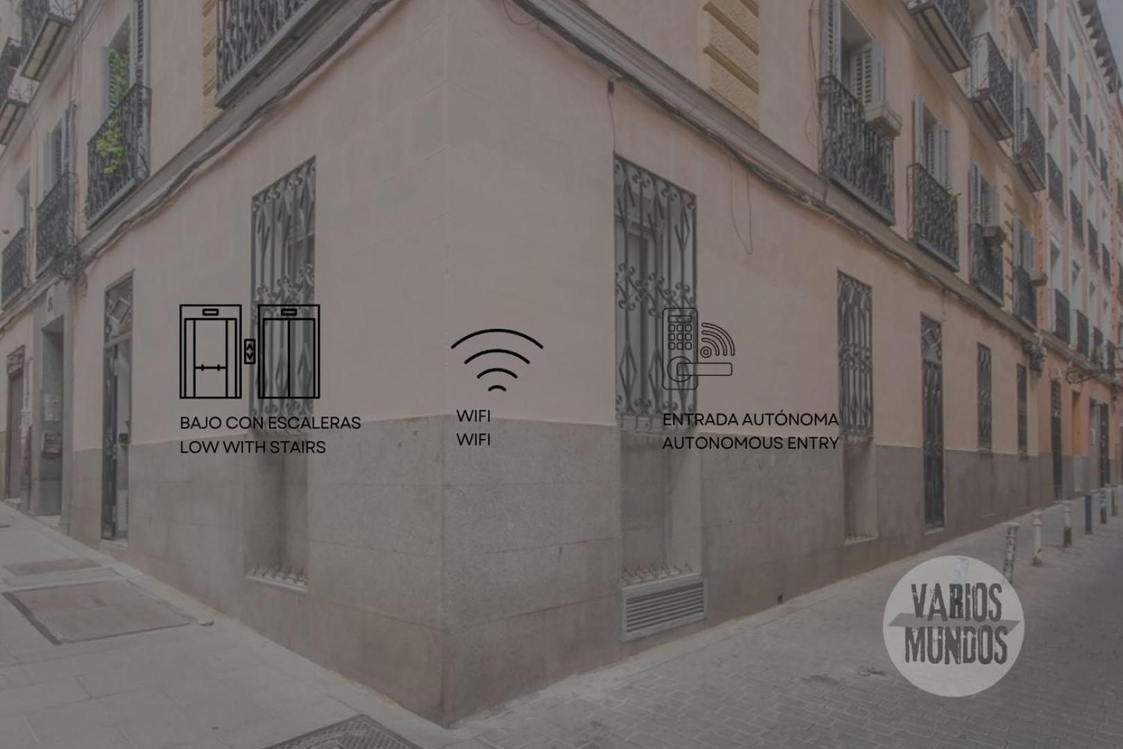 Bajo Duplex 7Pax A 5 Min De Gran Via-Malasana Madri Exterior foto