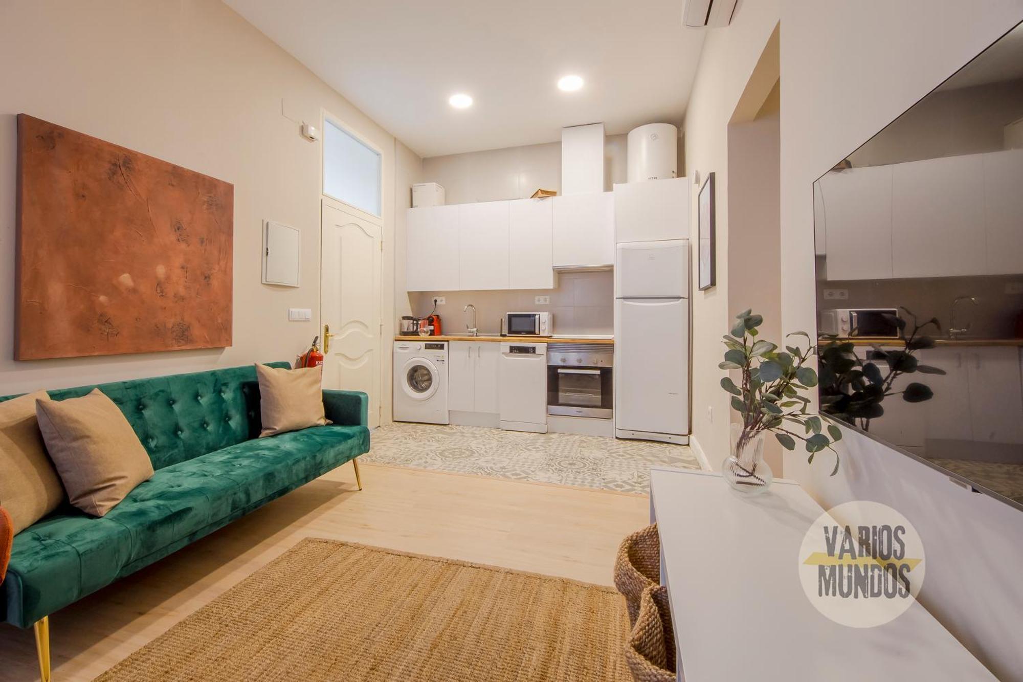 Bajo Duplex 7Pax A 5 Min De Gran Via-Malasana Madri Exterior foto